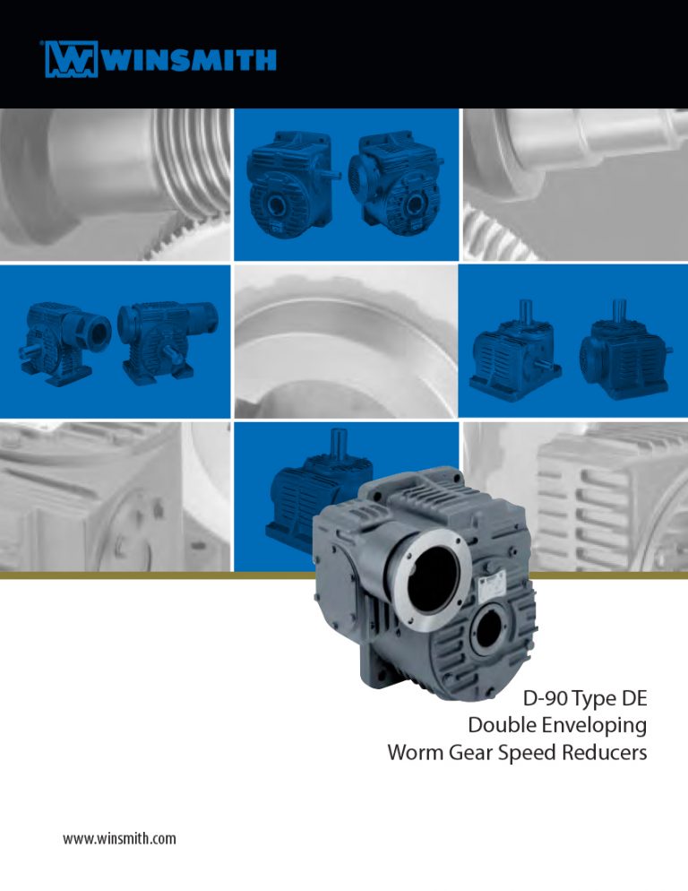 Product Information Winsmith Winsmith